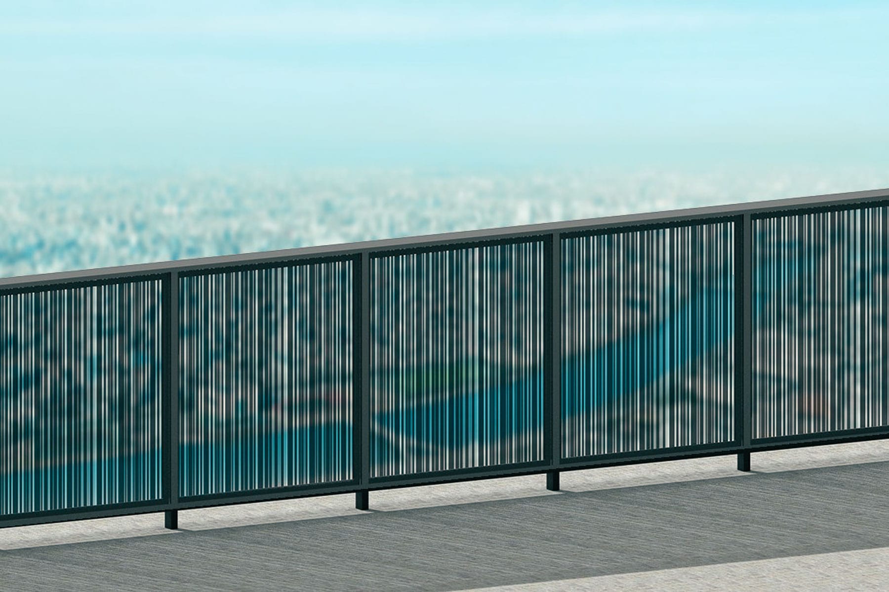 Balcony / Handrail / Privacy Screen (Image CG)