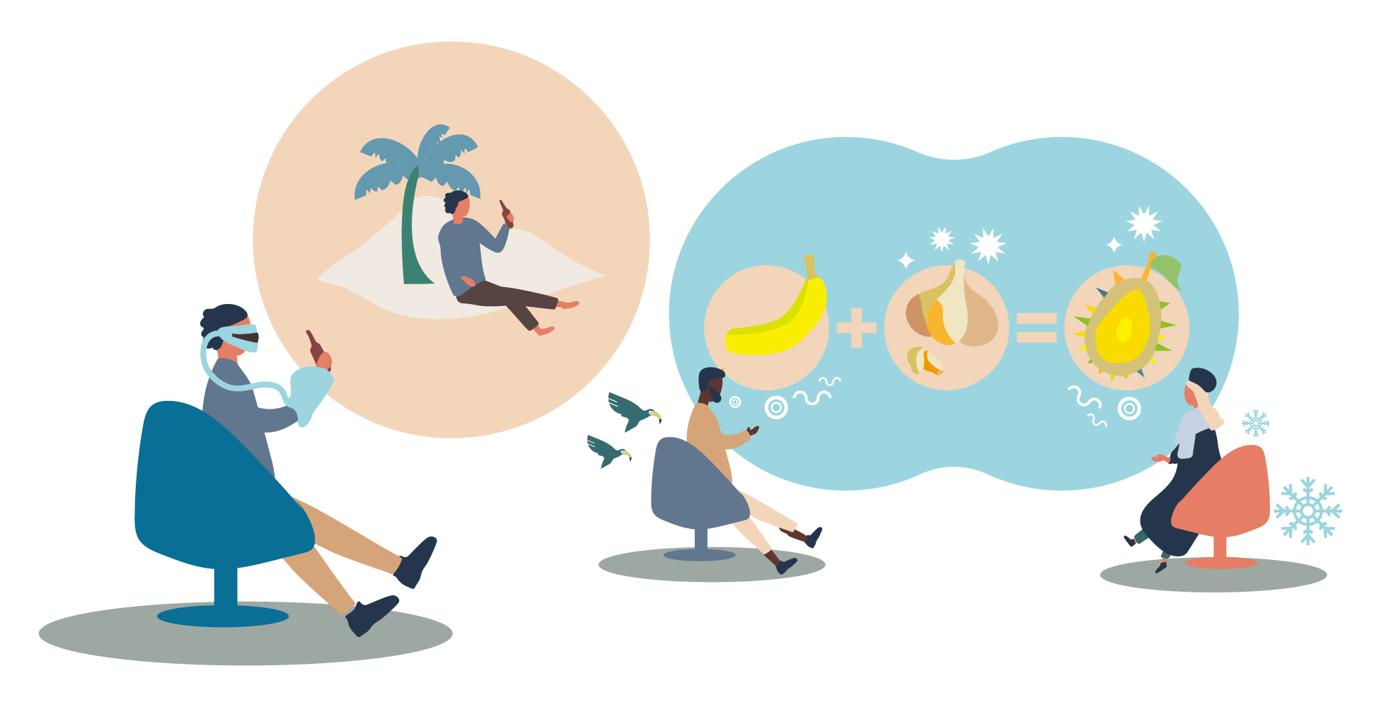 感覚のデータ化により、人の体験を味身できるようになる