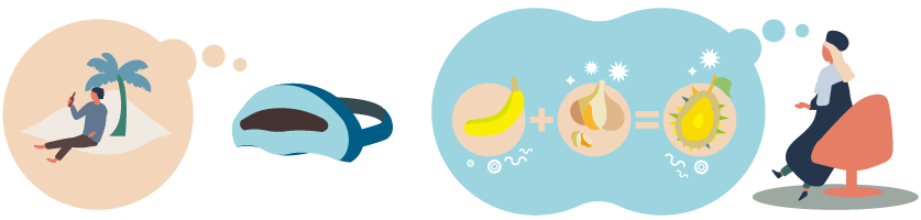 感覚のデータ化により、人の体験を味身できるようになる