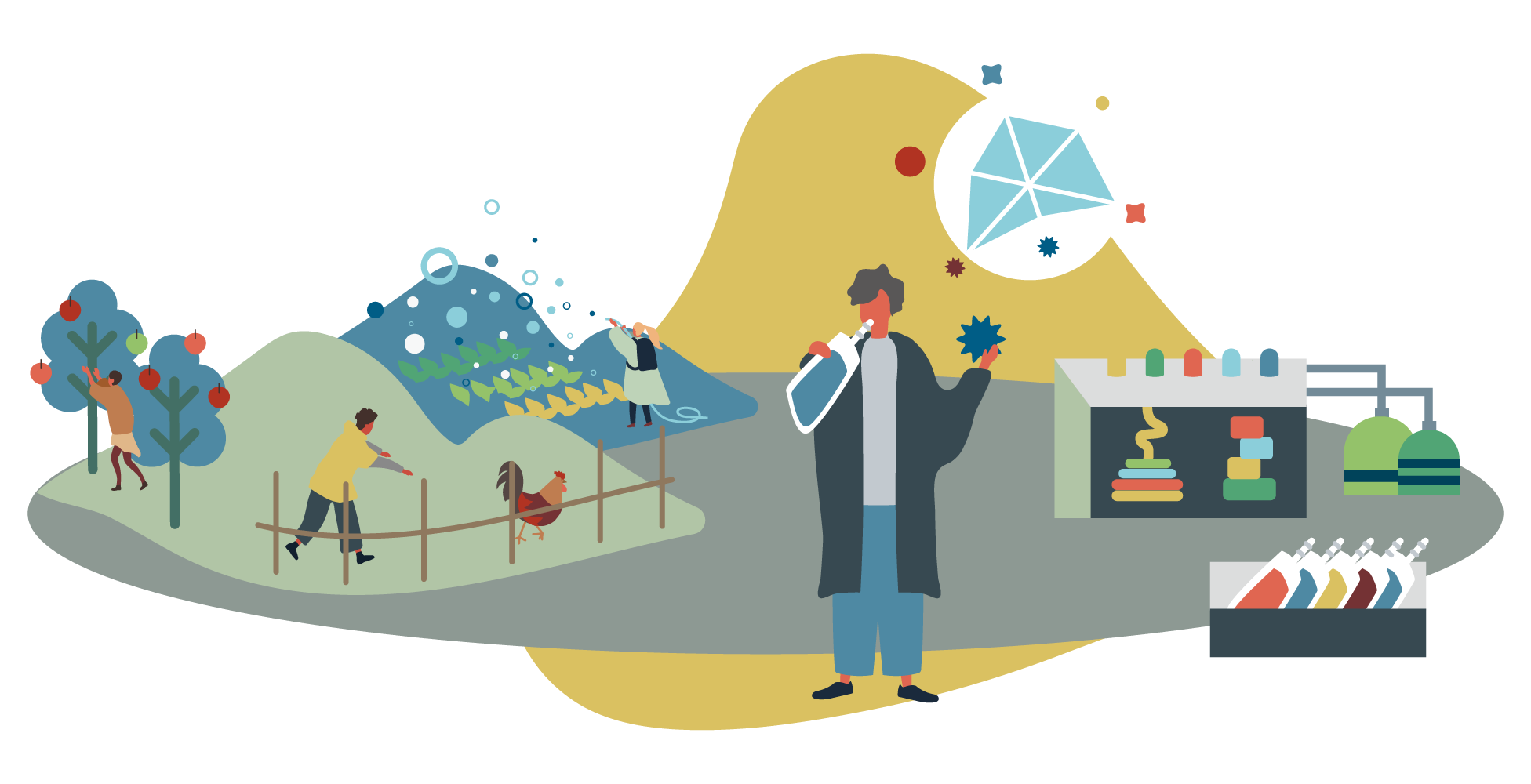 人工食材が普及するもココロの食事が忘れられず