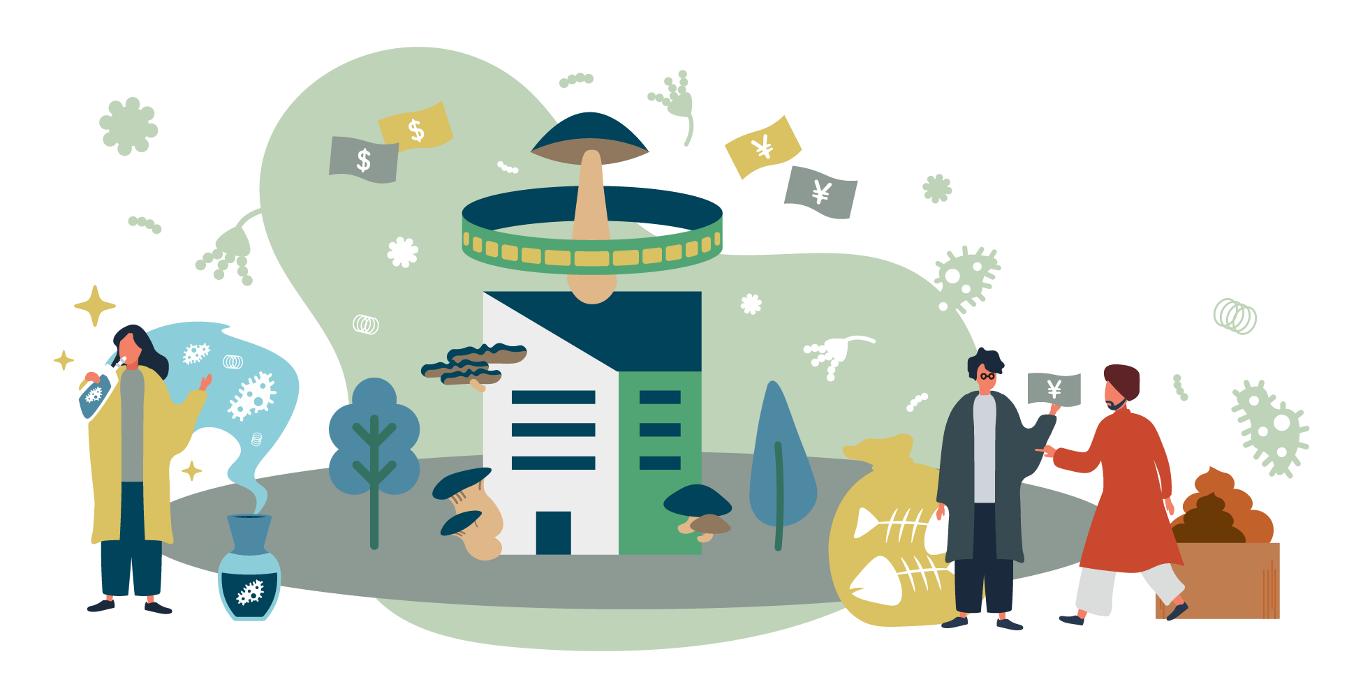 微生物レベルでの多様性がサステナブルな健康、社会のキーになる