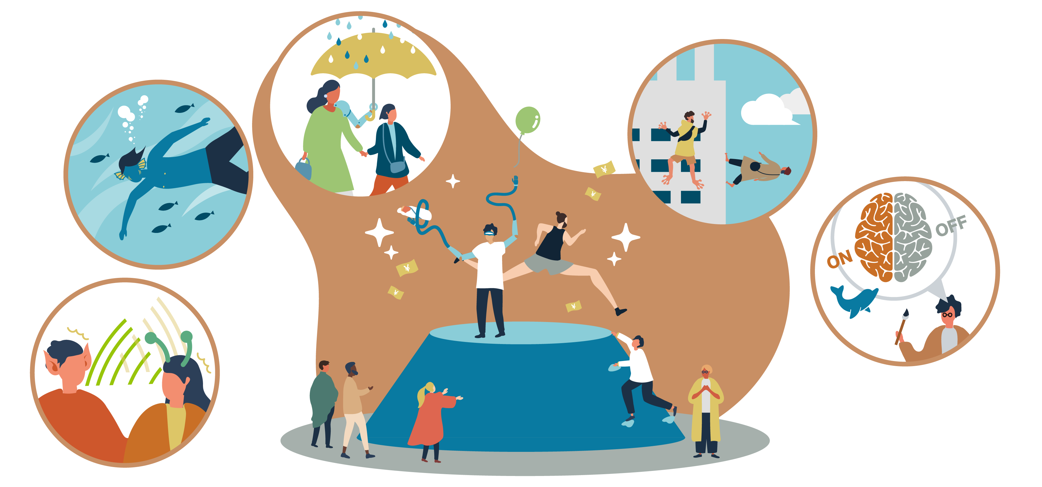 倫理を超えた人工的な心身の能力向上により、新たな格差が広がる