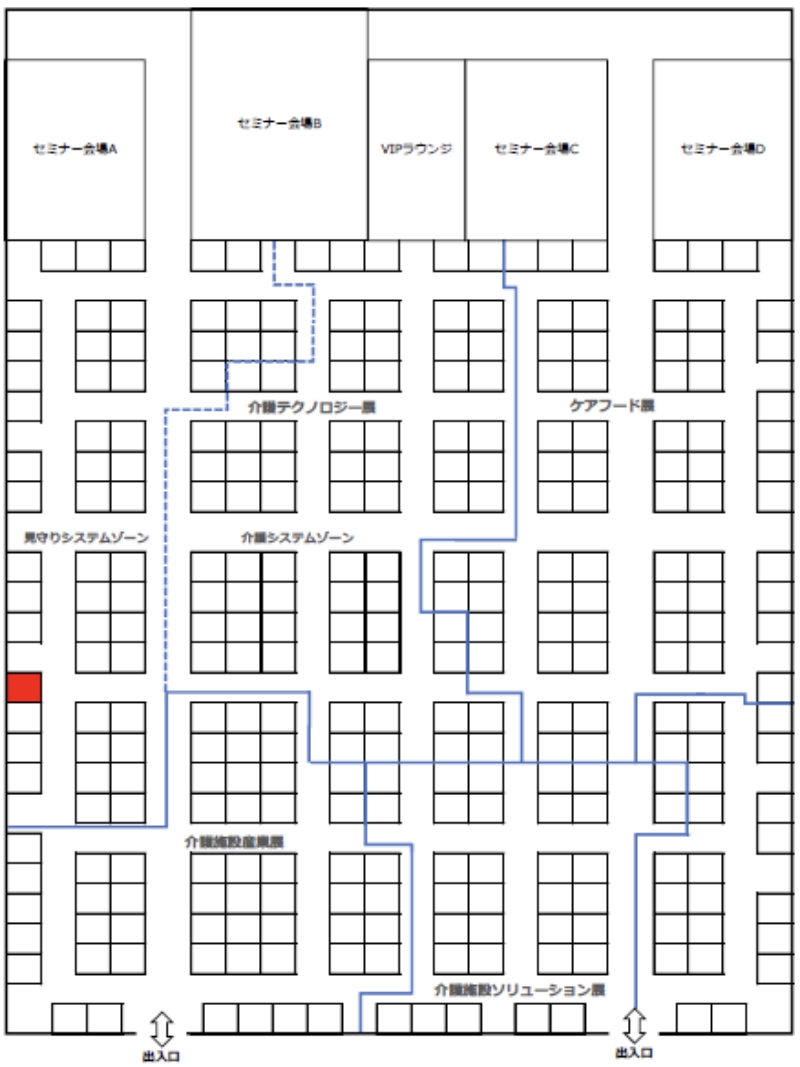 会場図
