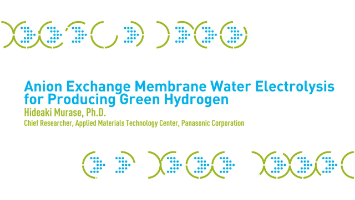 Anion Exchange Membrane Water Electrolysis for Producing Green Hydrogen